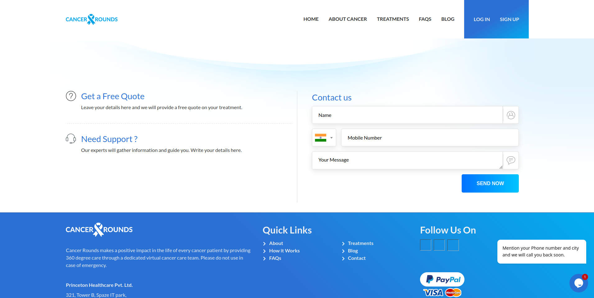 Contact Section