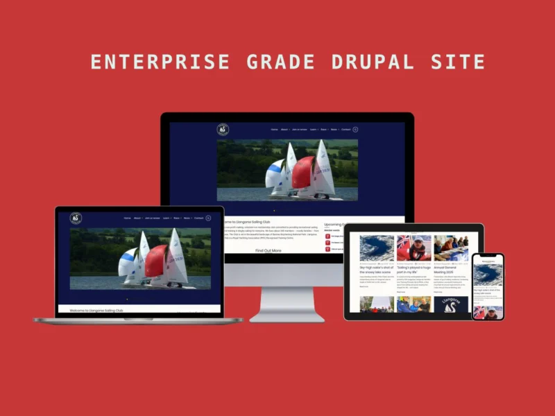 Enterprise-Grade Drupal Site for a UK Sailing Organization
