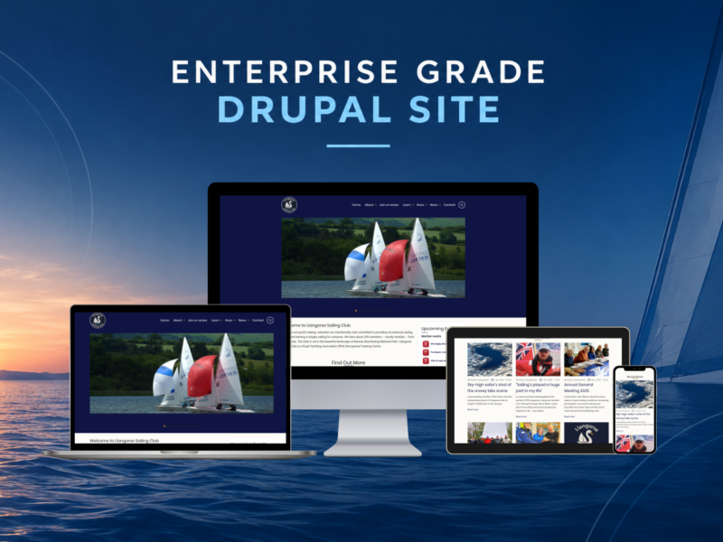 Enterprise-Grade Drupal Site for a UK Sailing Organization