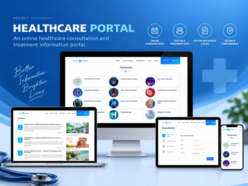 A Scalable Healthcare Consultation Portal
