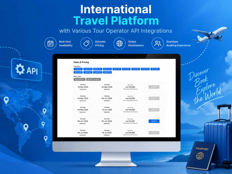 Custom Travel Platform Engineering for an International Tour Business