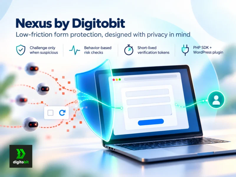 Digitobit Develops Nexus for Low-Friction, Privacy-Conscious Form Protection